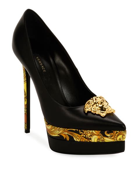 versace borocco pump|Women's Designer Pumps & Slingbacks Heels.